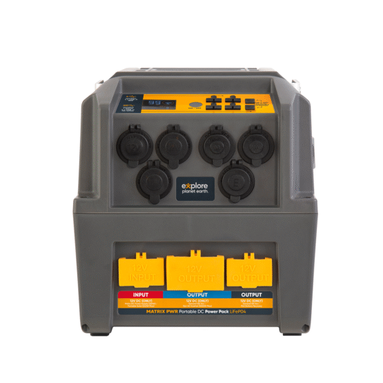 Explore Planet Earth 120AH Lithium Ion Phosphate Portable Battery Pack - FREE Portable Solar Blanket Kit 120W (value $549.95) - Image 3
