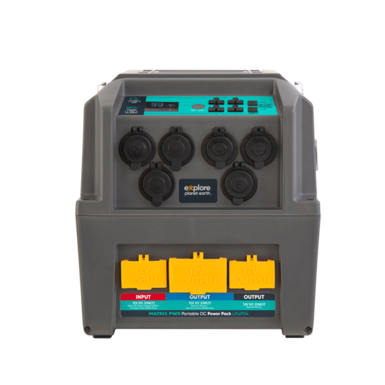 Explore Planet Earth 60AH Lithium Ion Phosphate Portable Battery Pack - FREE Portable Solar Blanket Kit 120W (value $549.95) - Image 5